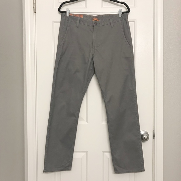 Men’s Dockers Khaki Jean Slim Fit Pants In Slate Gray